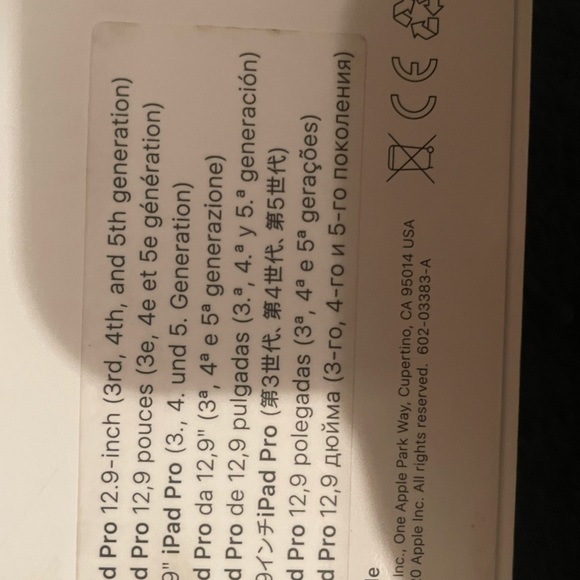 Keyboard for Ipad Pro 12.9 3rd, 4th, 5th generation - Picture 3 of 3